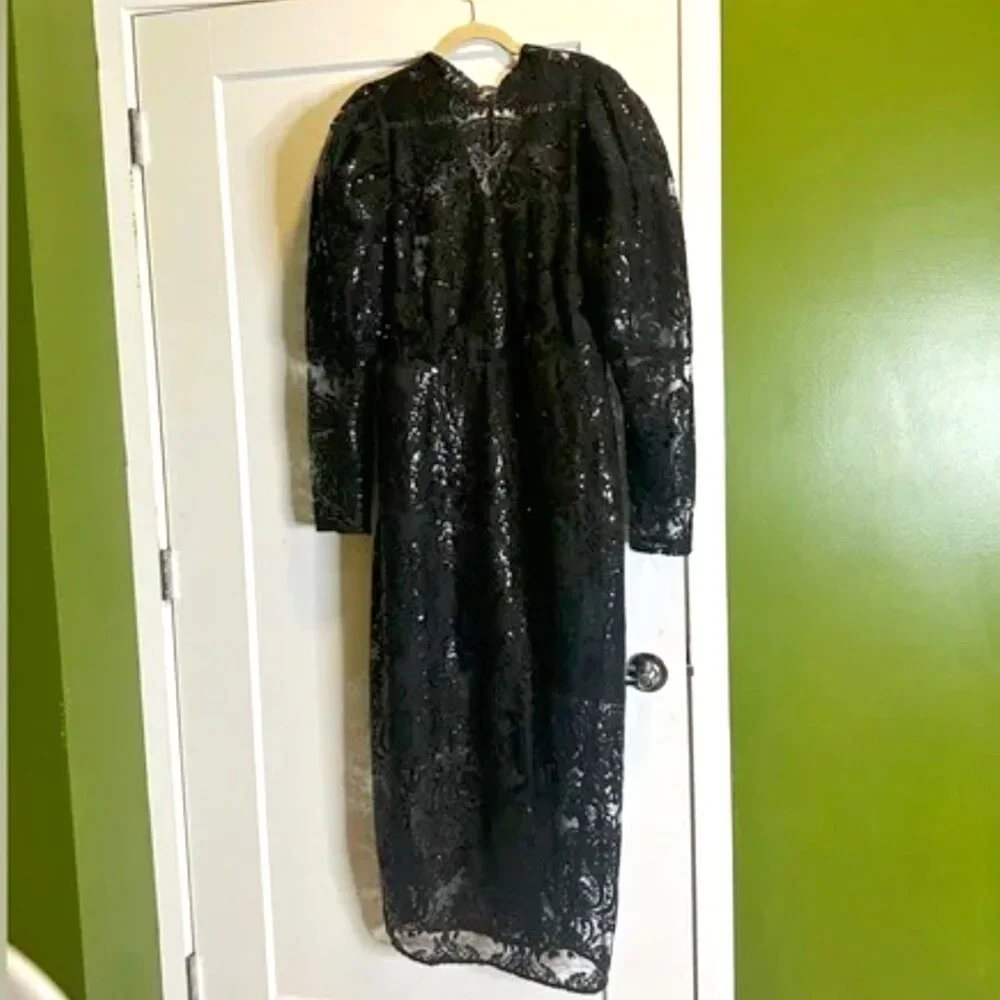 Eloquii Embellished Victorian Gothic Dress - Tortured Poets Society Vibe SZ 20 - Picture 1 of 5